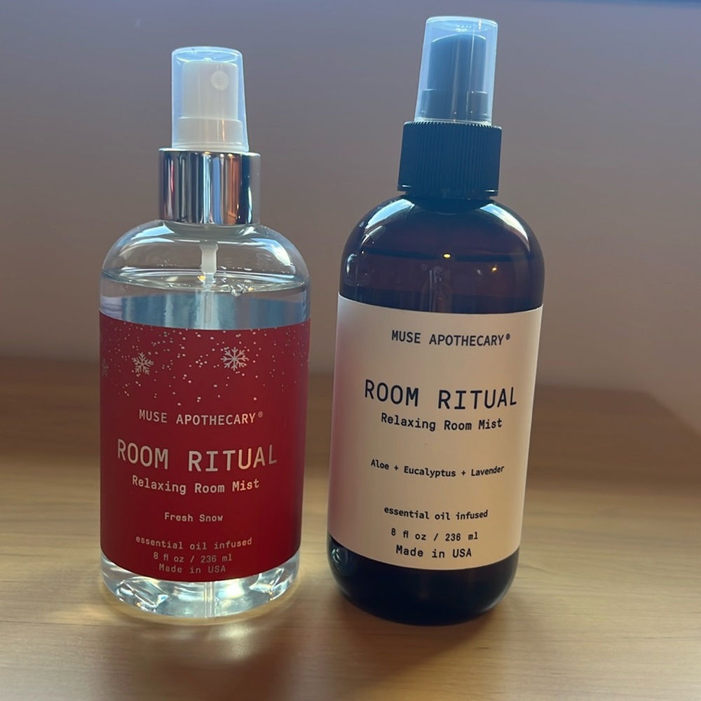 NEW 2 Muse Apothecary Room Ritual Relaxing Room Mists